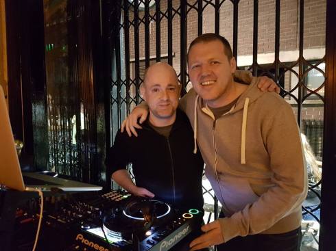 Alan and Eric at Front Door