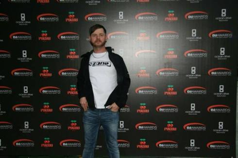 Mike at DJ awards
